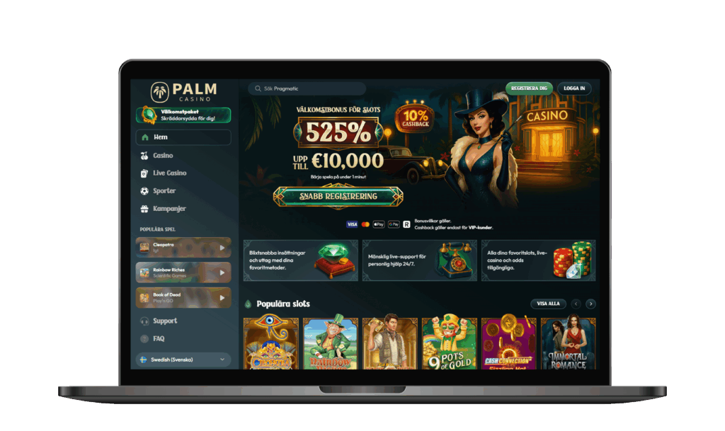 Palm Casino Non-GamStop casino