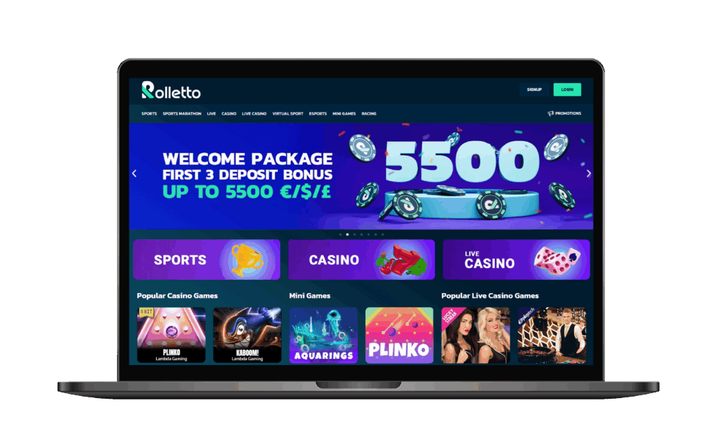 Rolletto Non-GamStop casino